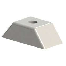 Calço Para Telhas Trapézio T16 – Greca – Pacote c/ 100 un