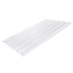 Telha de Policarbonato Transparente Perfil 177 – 2,44 x 1,10m