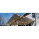 Telha de Policarbonato Transparente Trapezoidal Greca – 2,44 x 0,99m - Bronze 